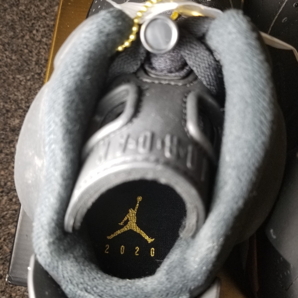 Nike Air Jordan Retro VI 6 DMP 2020 Metallic Gold Black CT4954-007 - Size 12 DS - Picture 6 of 6